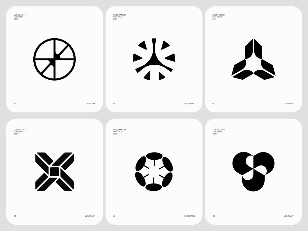 Discover the LogoMarks collection now available for purchase! - Brandmarks
