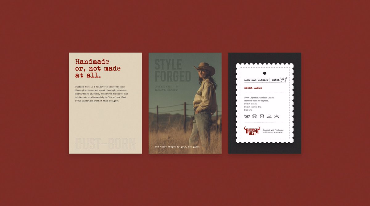 Creative direction WIP for Outback West. - Seán