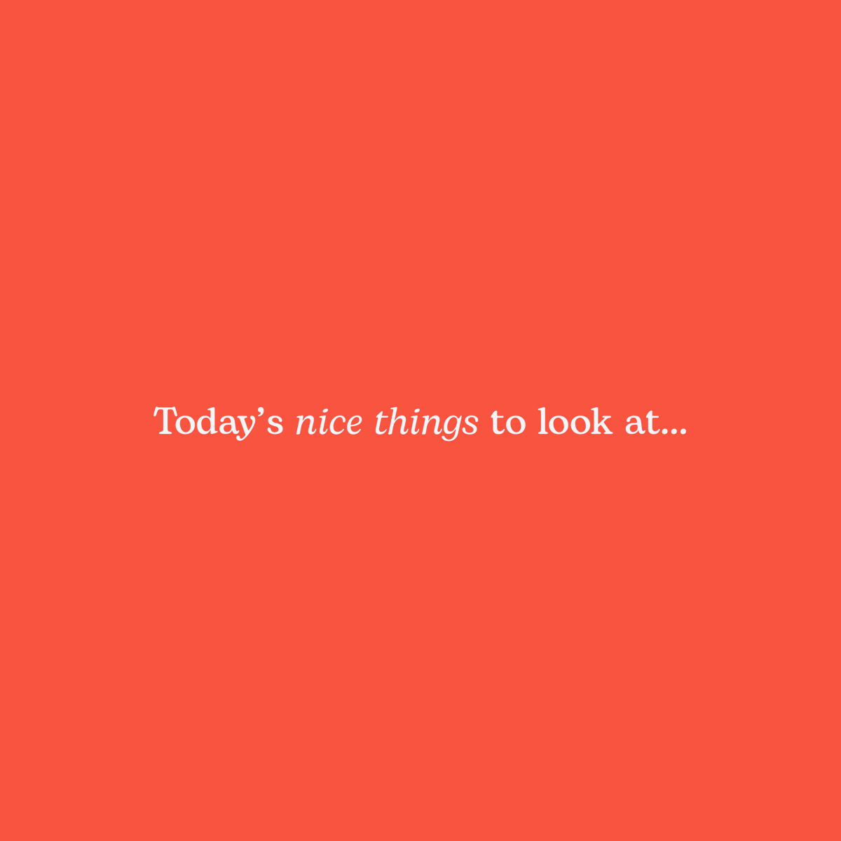 Today's nice things to look at are brought to you by Анастасия Стай... - Seán
