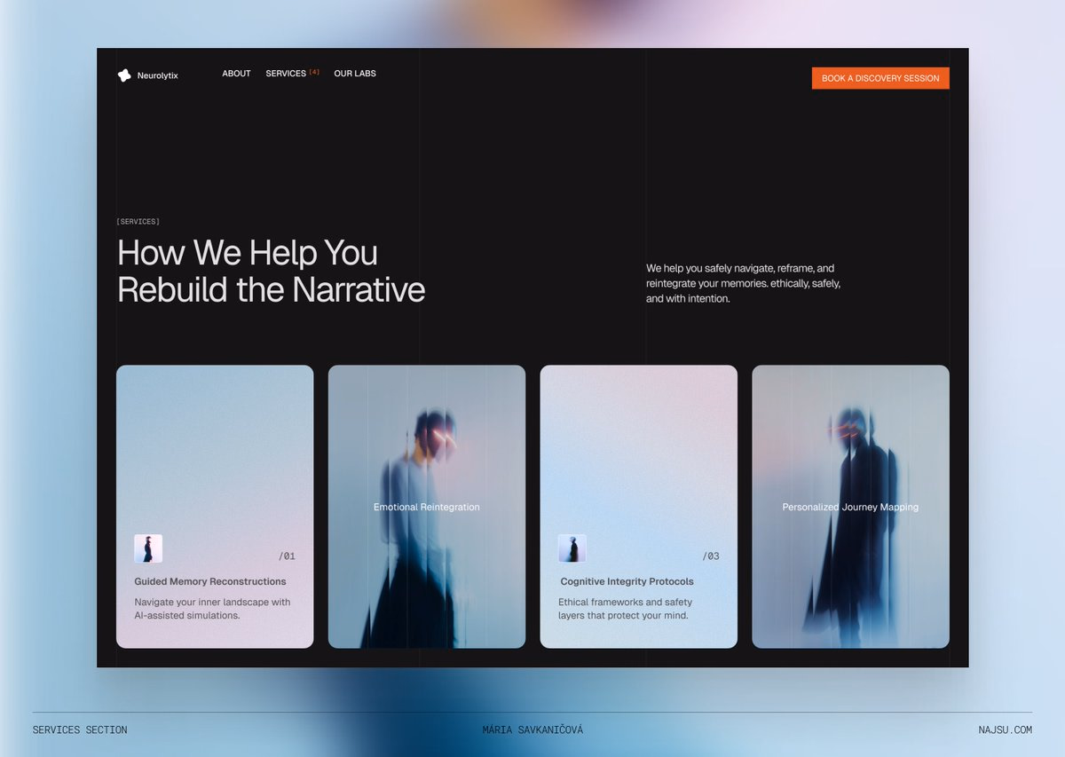 Today’s focus: the services section. - Mária Savkaničová