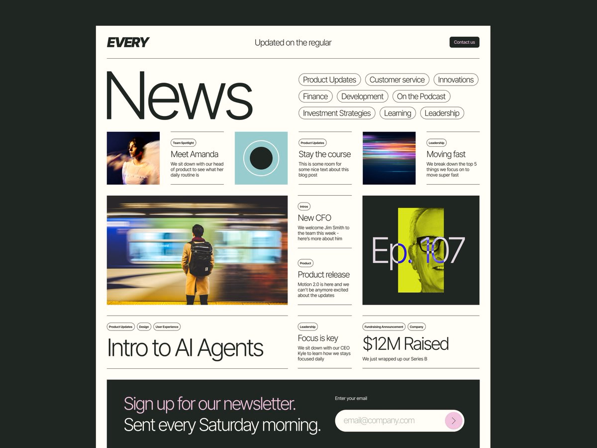 Blog design in the works - Kyle Anthony Miller