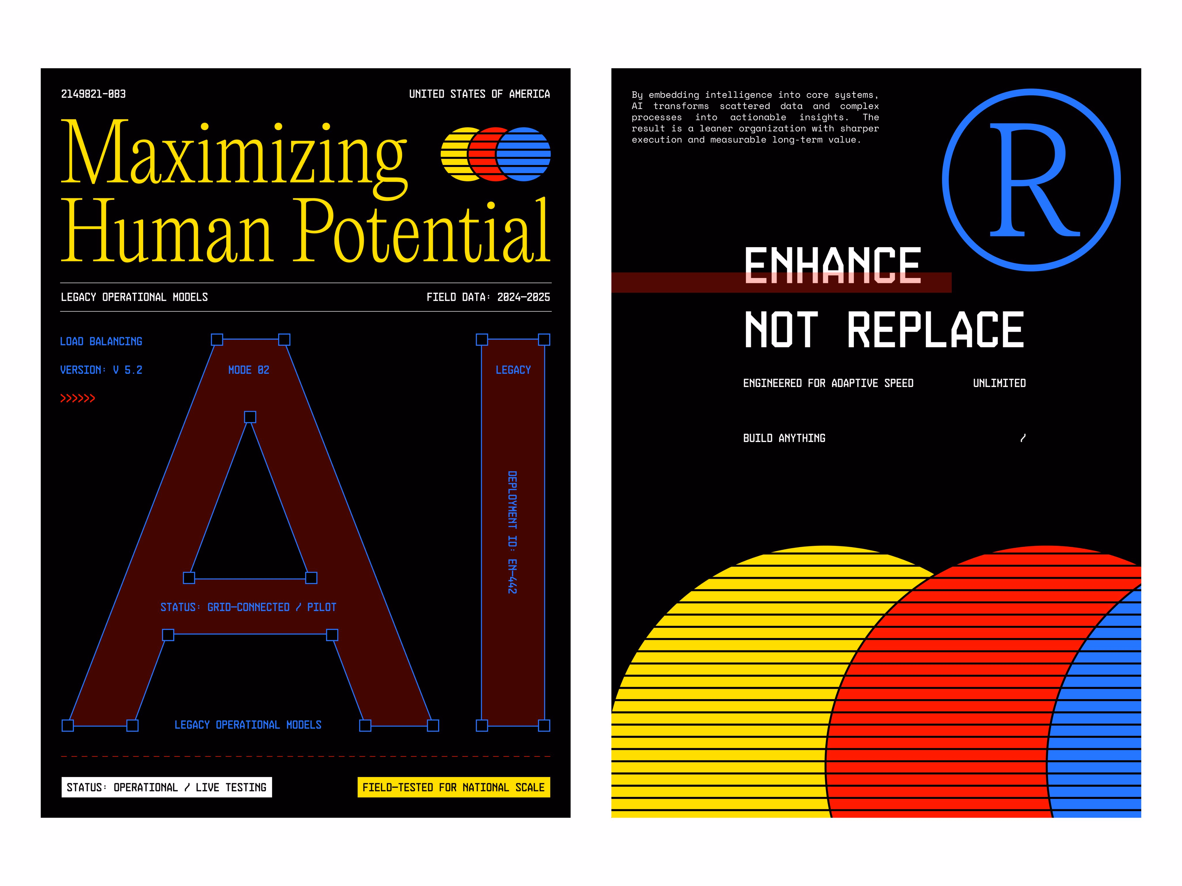 Recent brand design work for an AI company - Kyle Anthony Miller