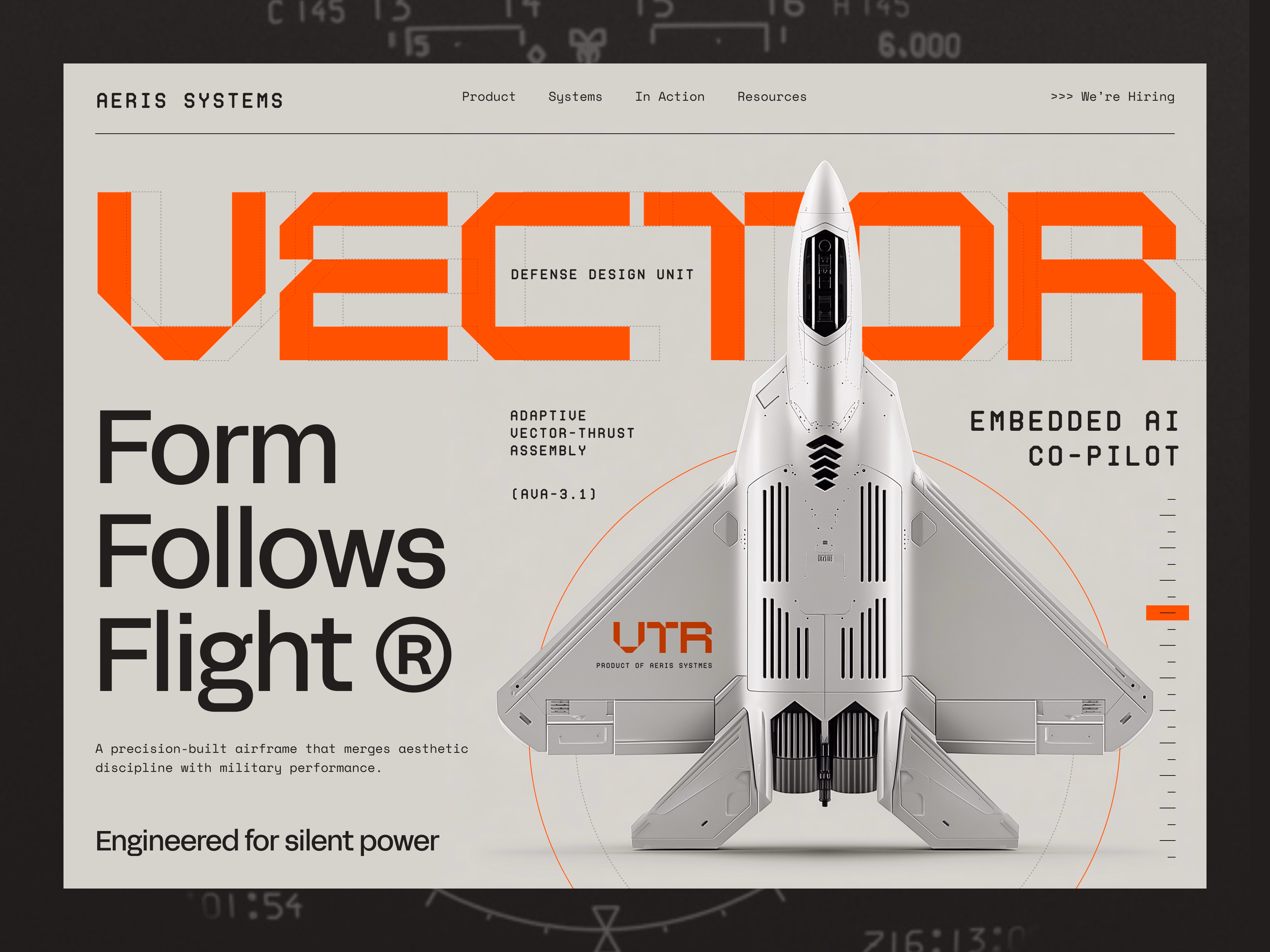 How I’d design a defense company’s AI jet website - Kyle Anthony Miller