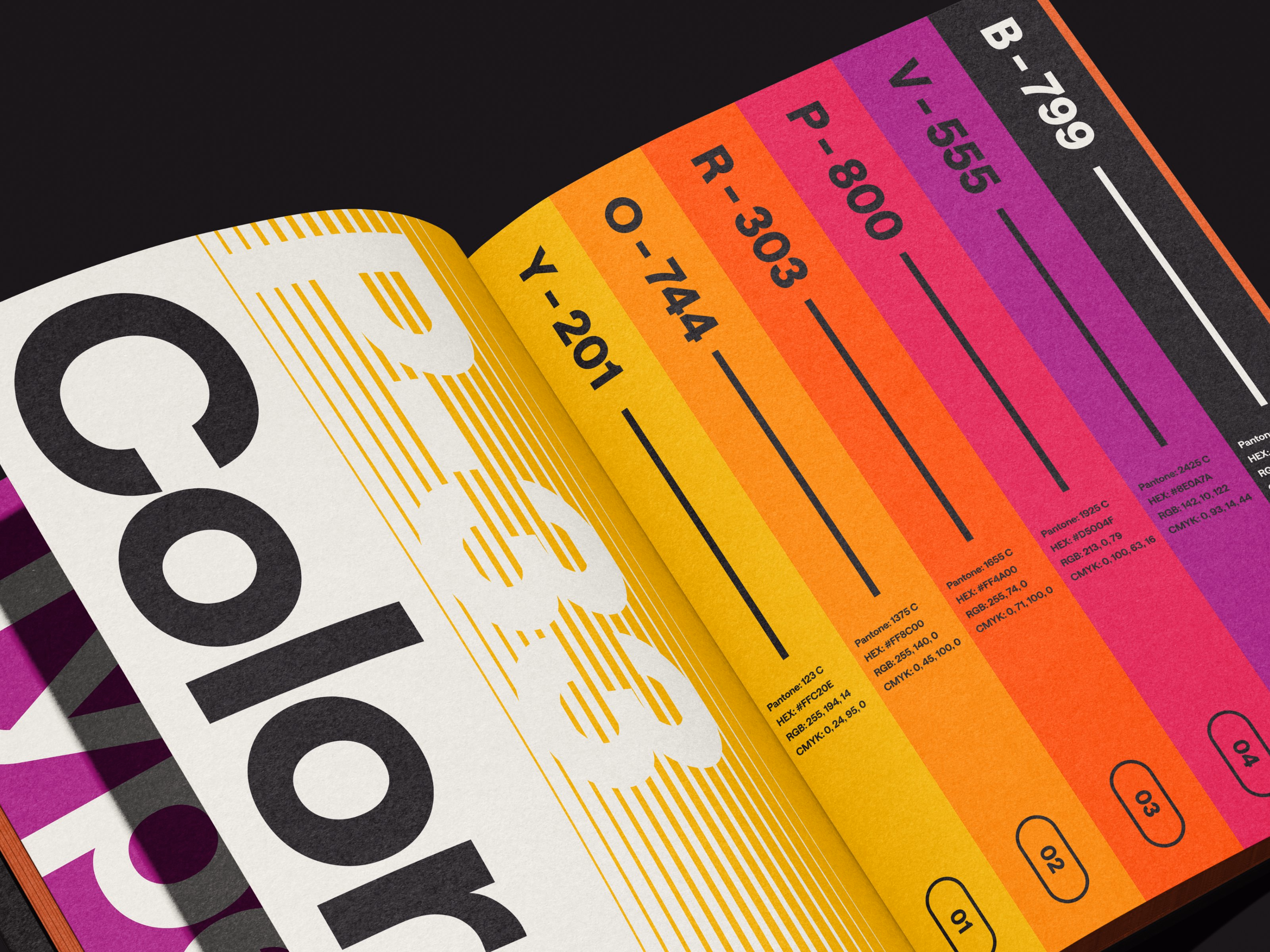 Approved color palette for a new project - Kyle Anthony Miller