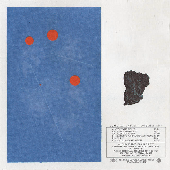Cover for "Vielheiten" by Jung An Tagen - Artwork on cover: "Untitl... - Figs From Plums