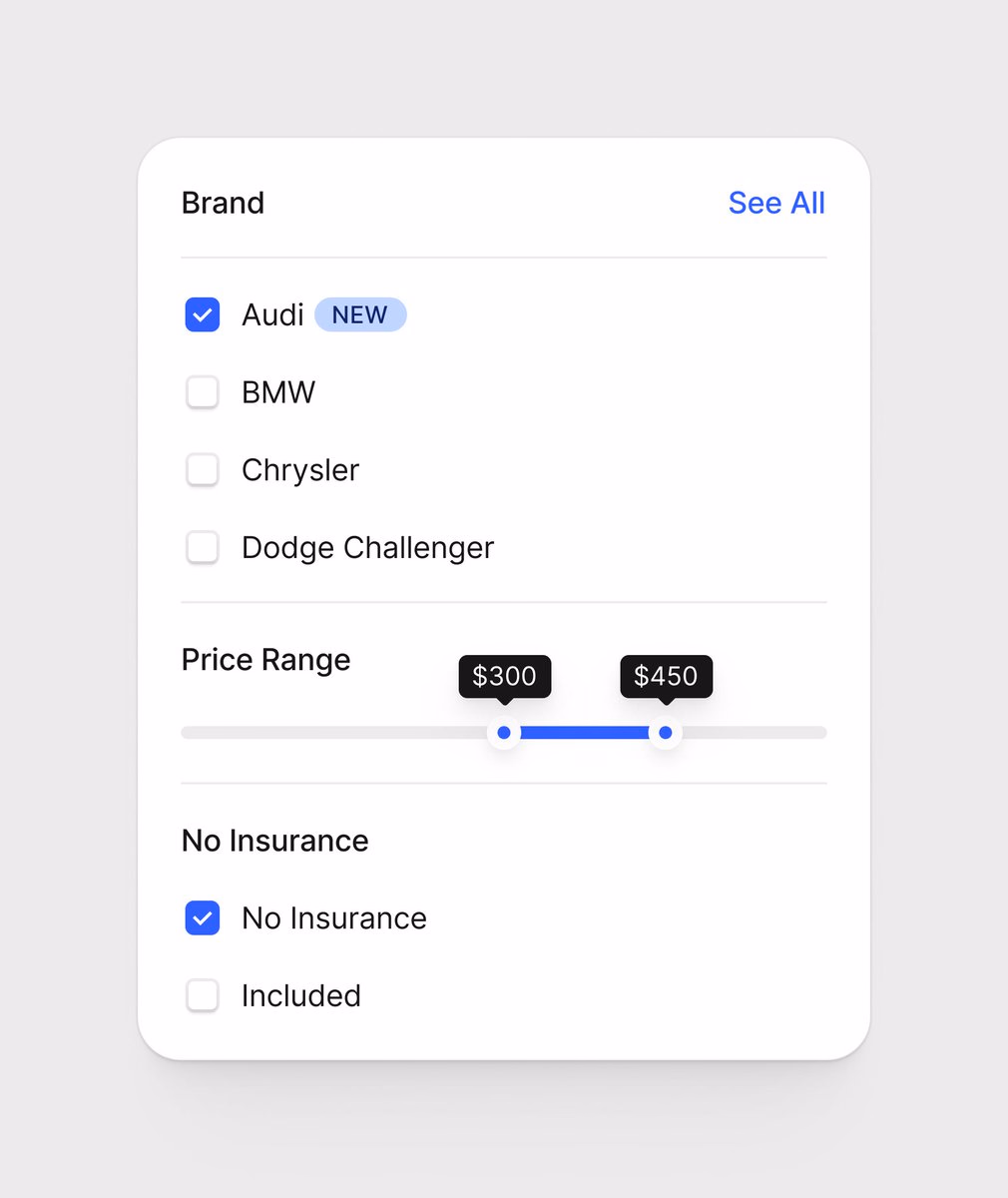 Range slider w / @alignui - Erşad