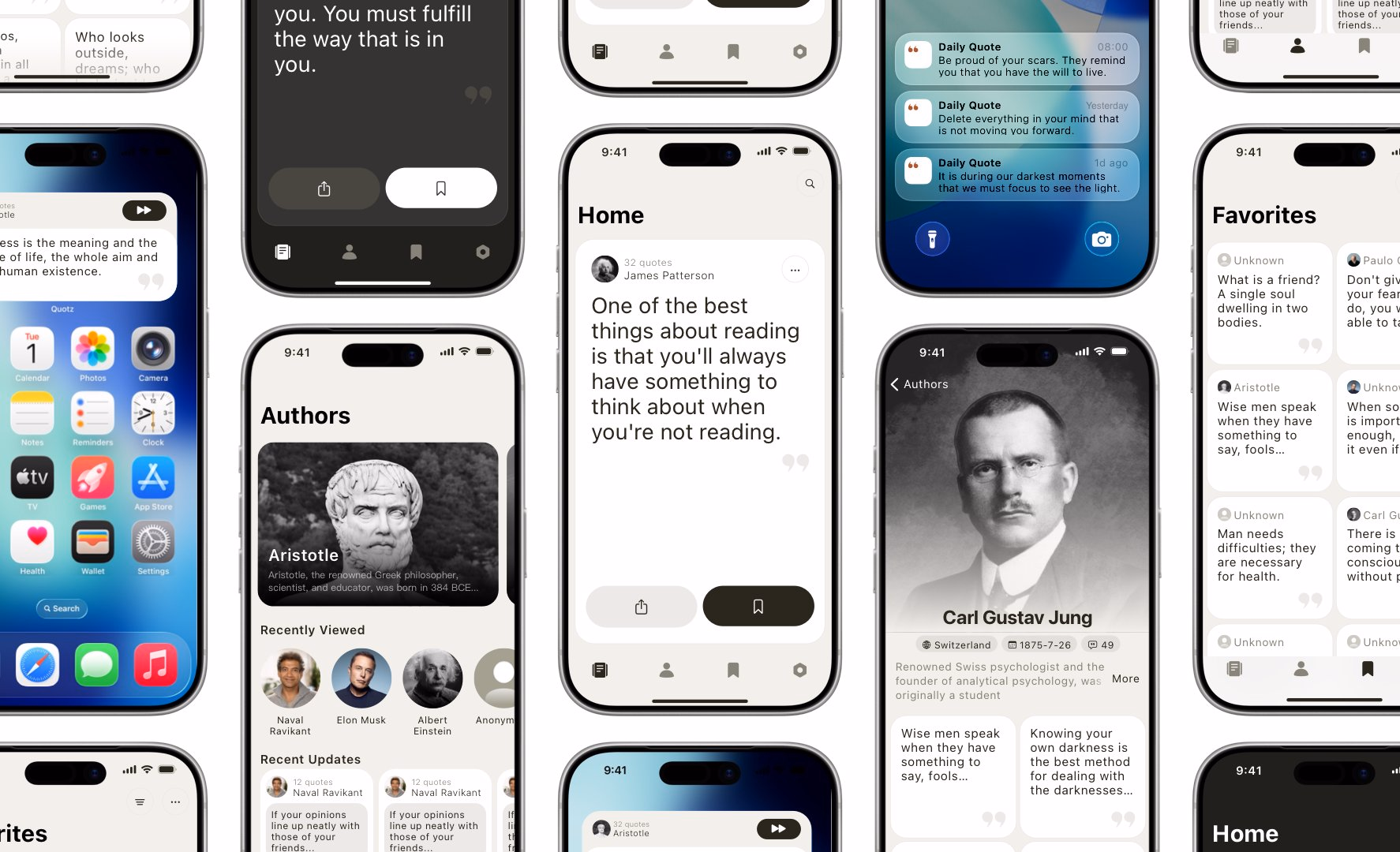 I built the iOS app for quotes. You can try it here: https://apps.a... - ZhengXin