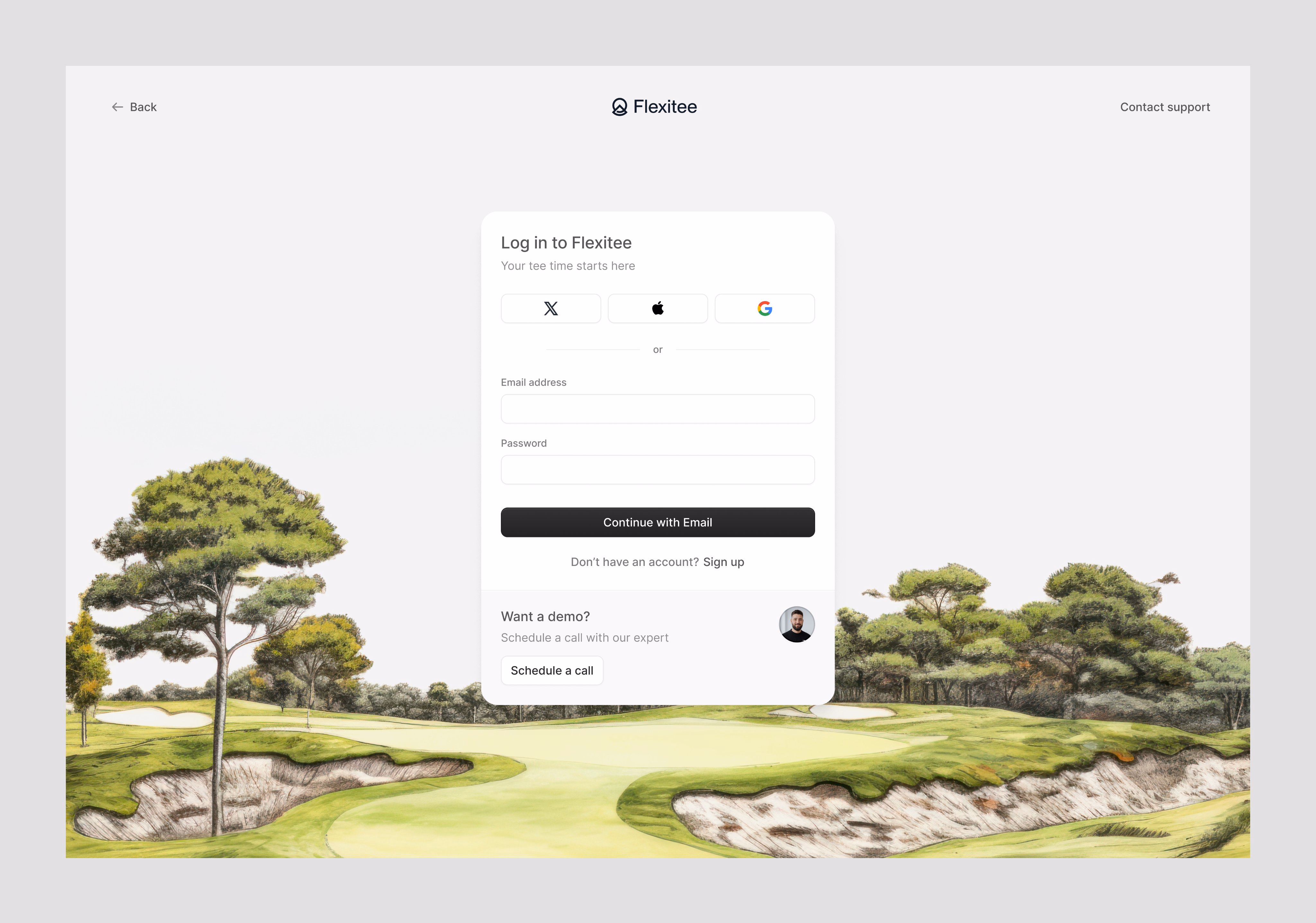 Flexitee - Login - Dominik Tyka