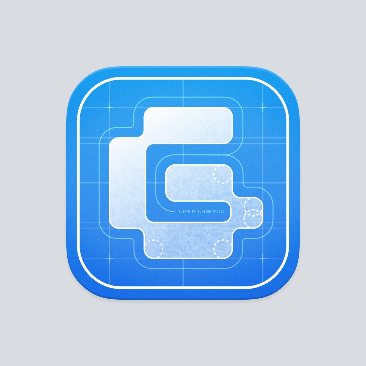 Recent beta app icon for Glitch. - Dan