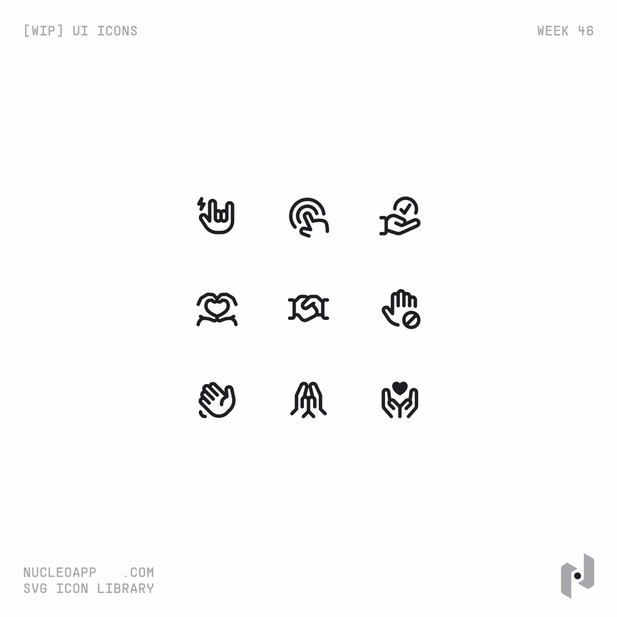 hands… the icon designer’s worst enemy! - Nucleo Icons