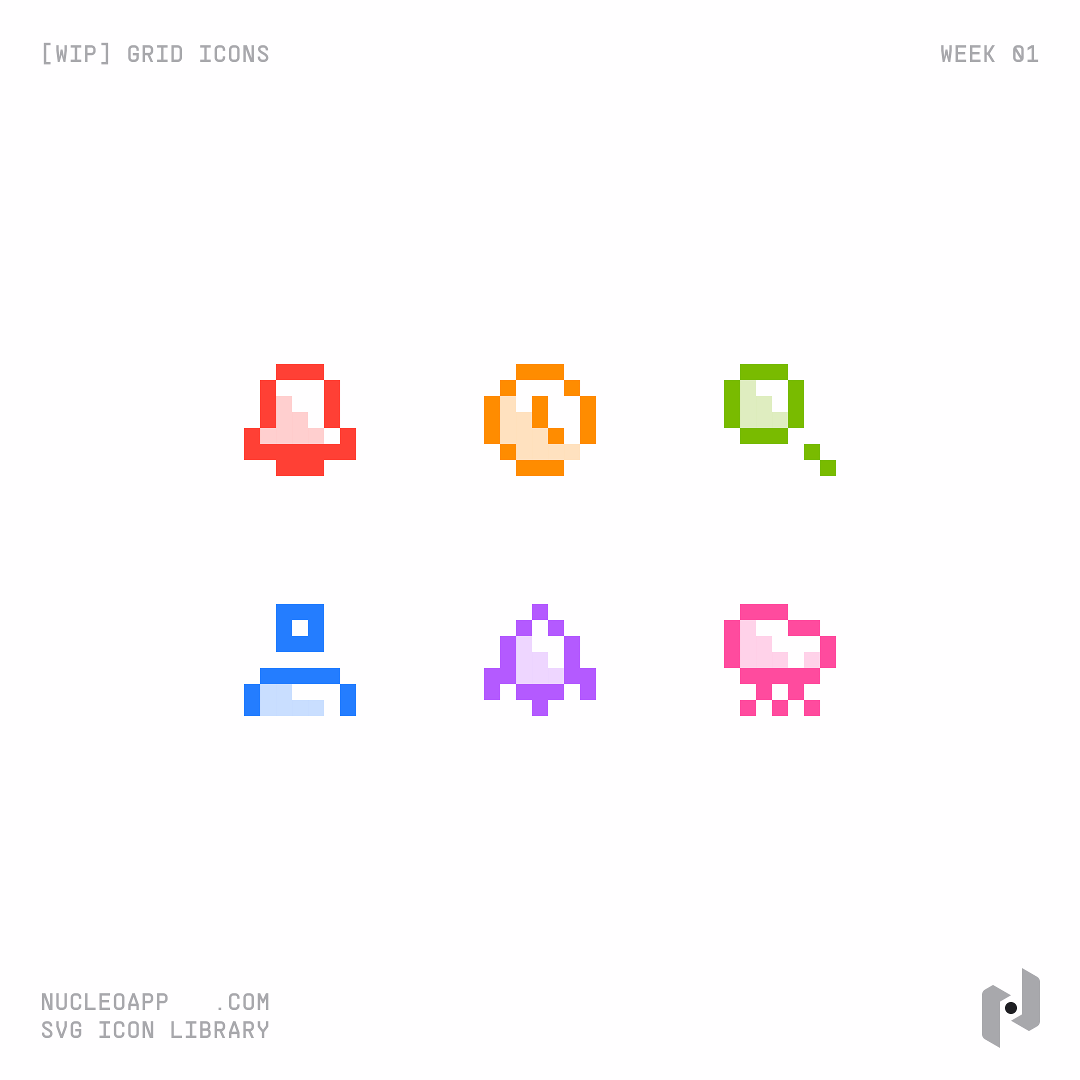Almost ready to share a new open-source icon family - Nucleo Icons