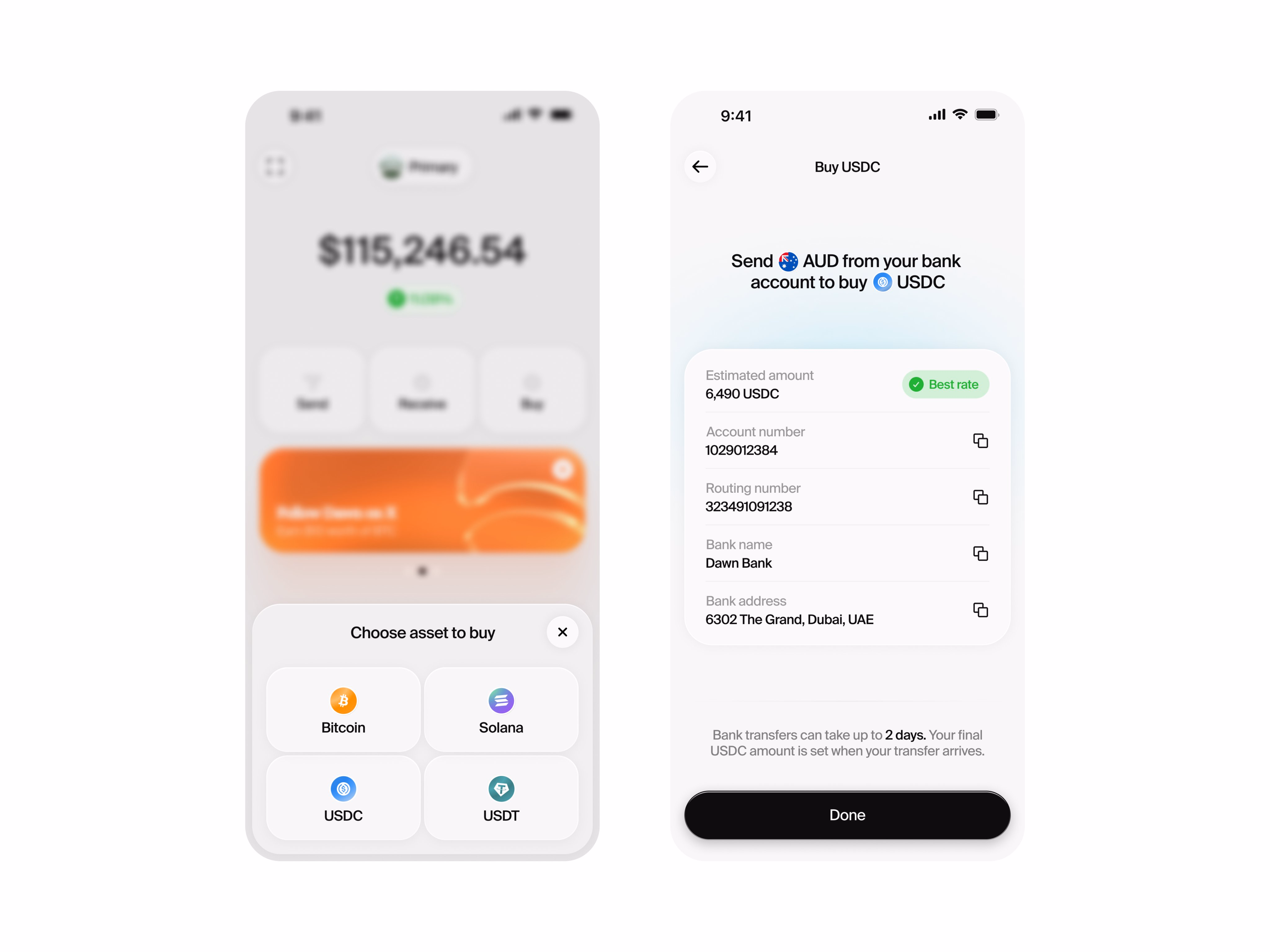 Buying Stablecoins via bank transfer - Josh Grazier