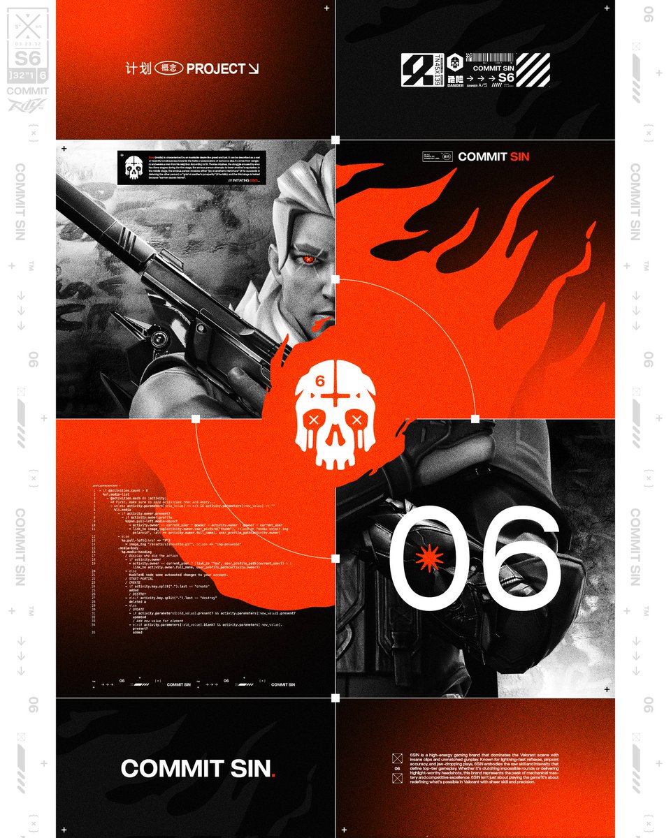POSTER // 6SIN VALORANT - Rity™