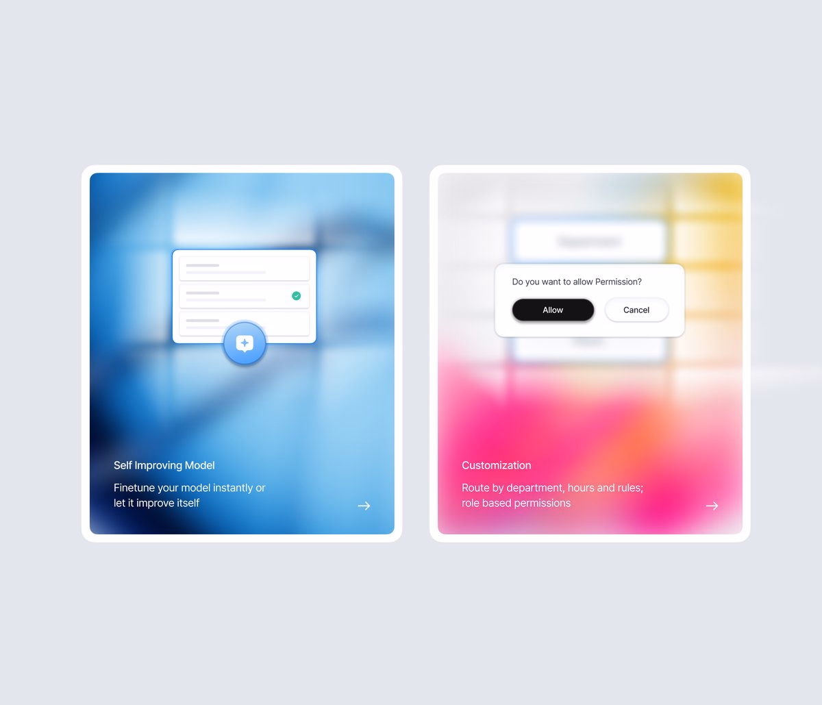Just loved these gradient cards - Basit A. Khan