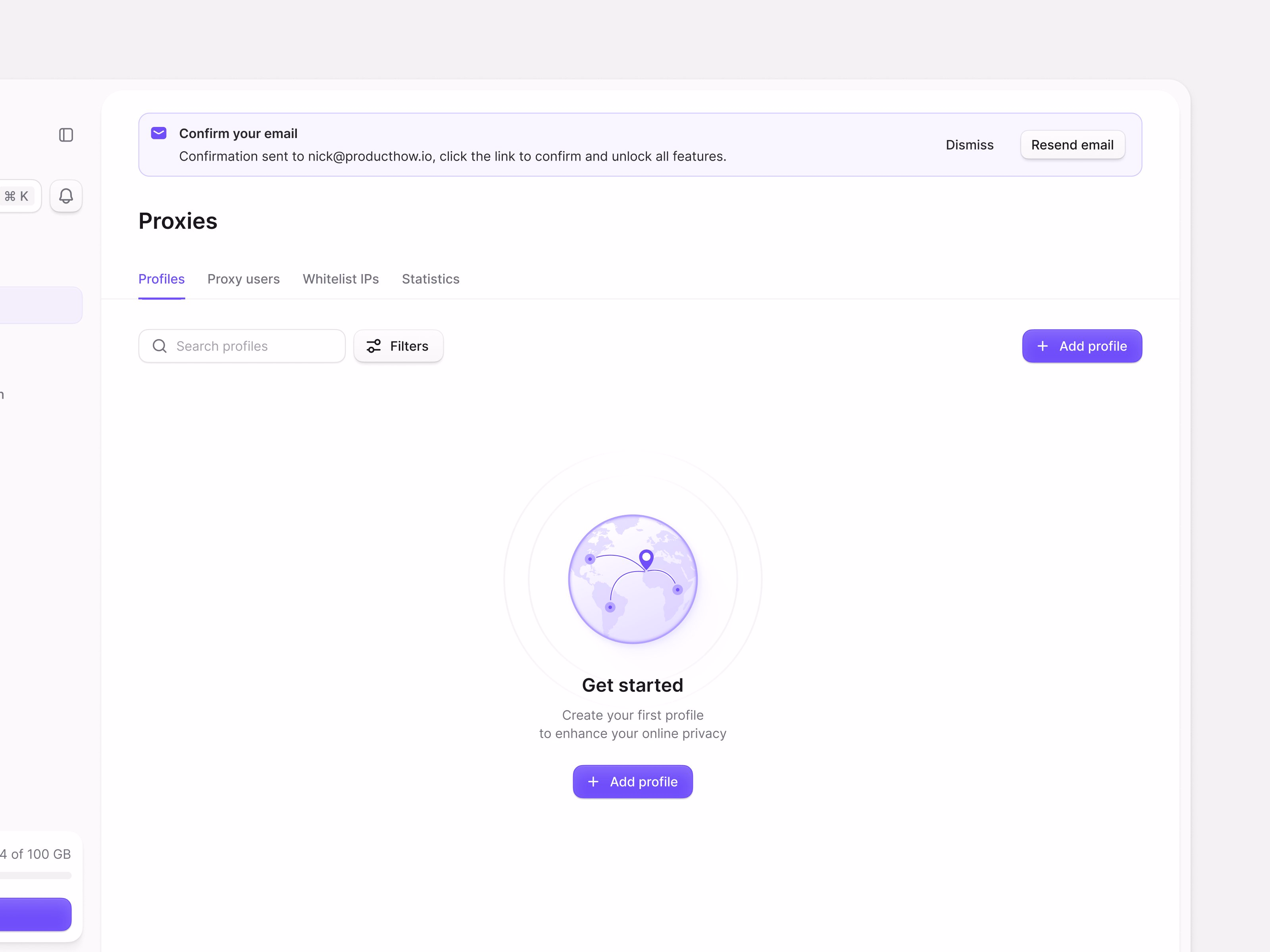 lil empty state proxy platform - Nick