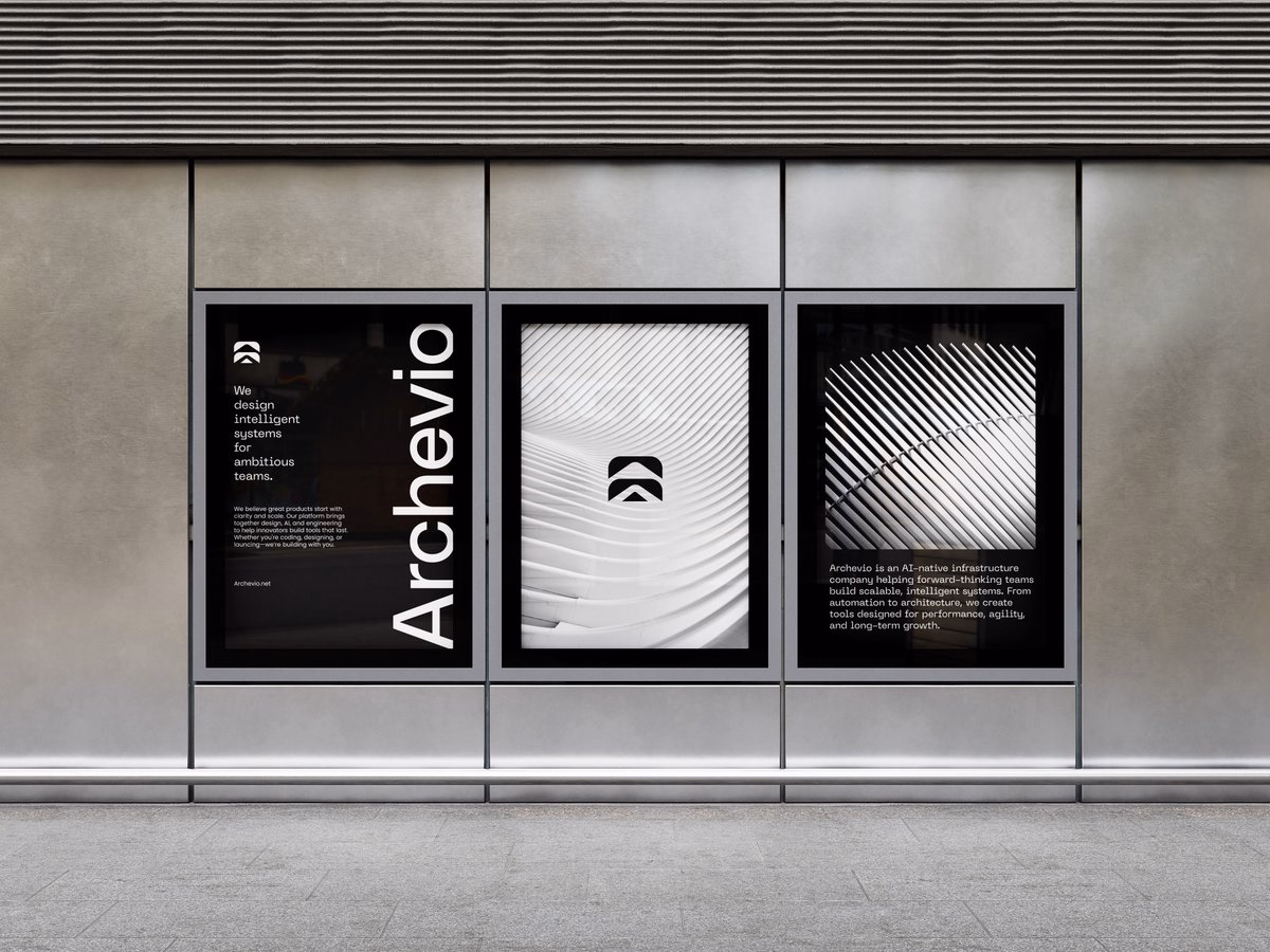 Work in Progress: Archevio Visual Identity! - Fraaz
