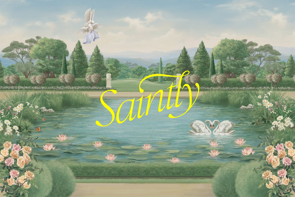 Sydney-based design studio @UF_quipsters’s identity for Saintly ele... - The Brand Identity