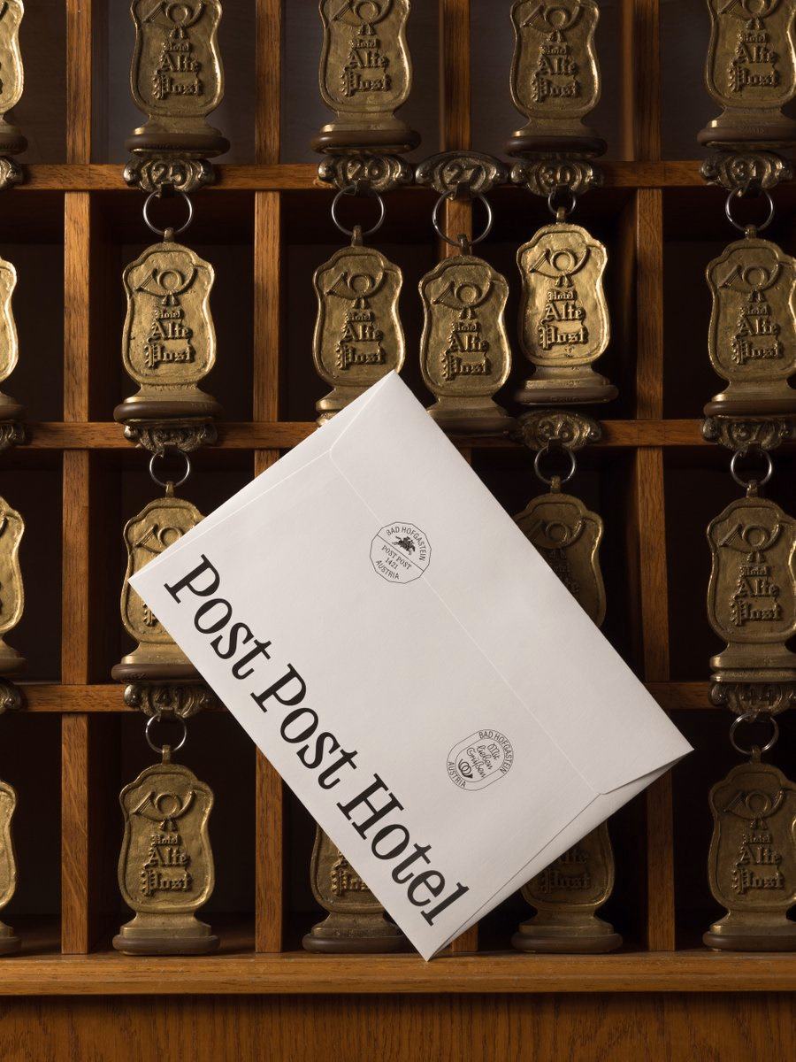 Studio Bruch transforms hotel heritage into a playful postal paradi... - The Brand Identity