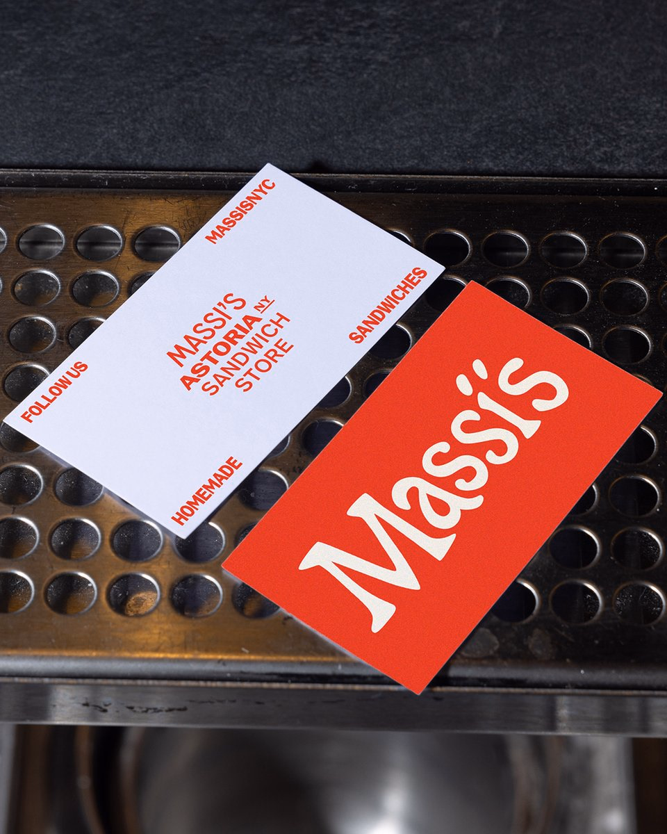 Creative agency @sturbainnyc’s identity for Queens sandwich shop Ma... - The Brand Identity