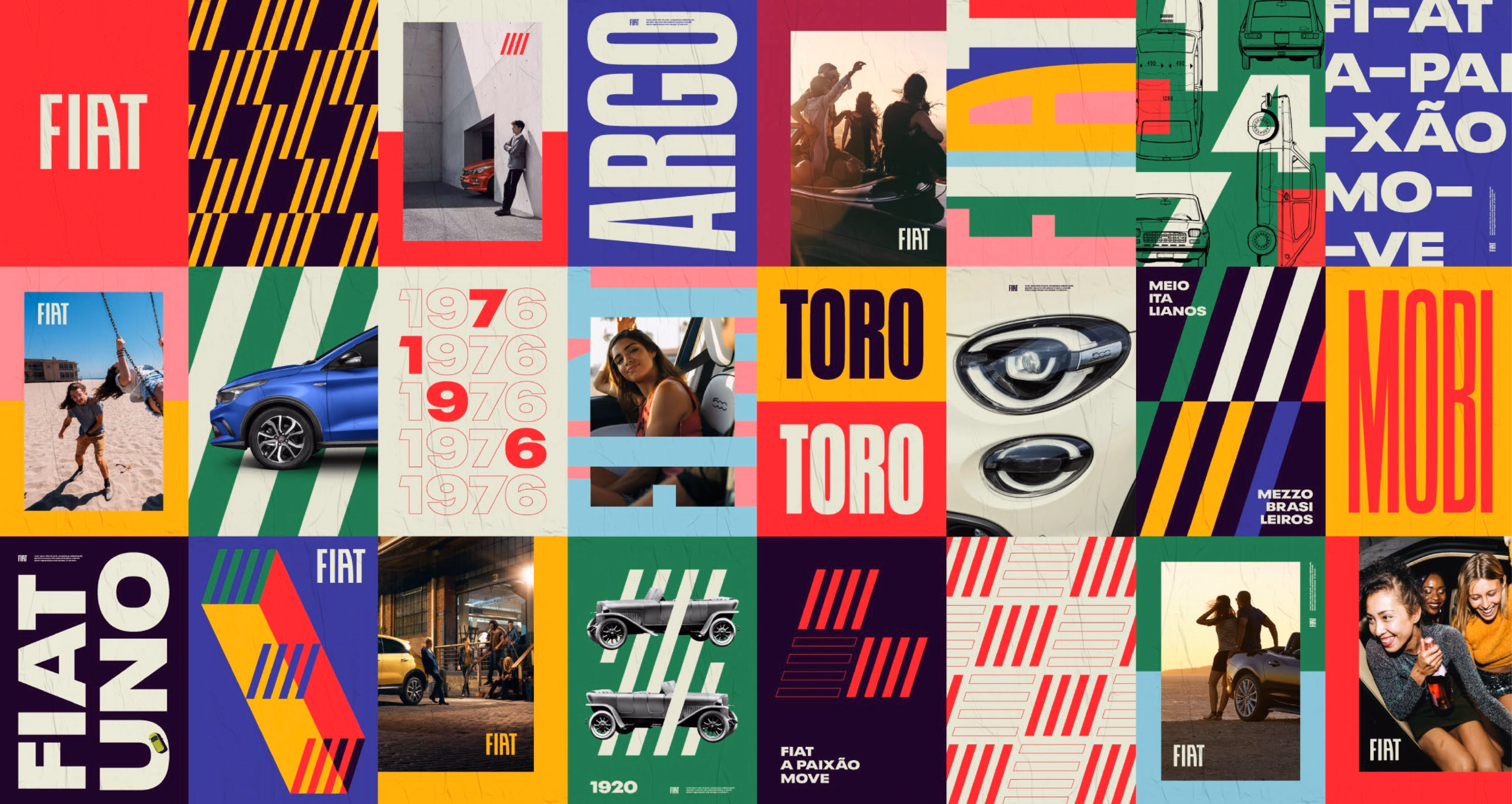 Love the FIAT brand identity - Dan Purdie