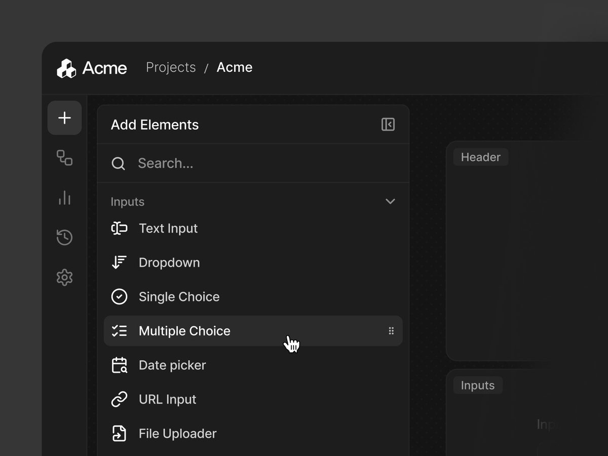 Form Builder / Dark Mode - Kevin