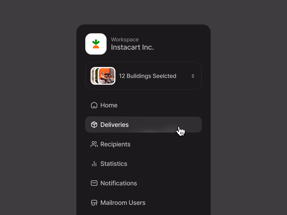 Sidebar — Dark Mode - Aryana Shakibaei ✦
