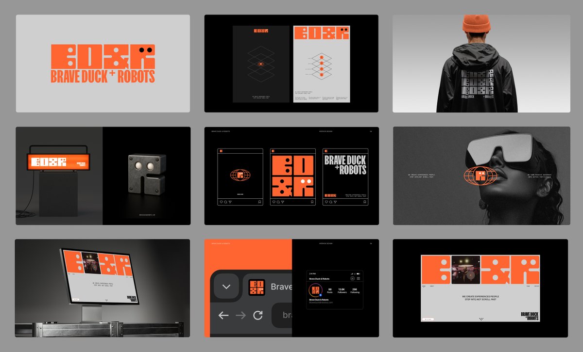 My top nine screens from the runner up concept for Brave Duck + Rob... - Alex Aperios