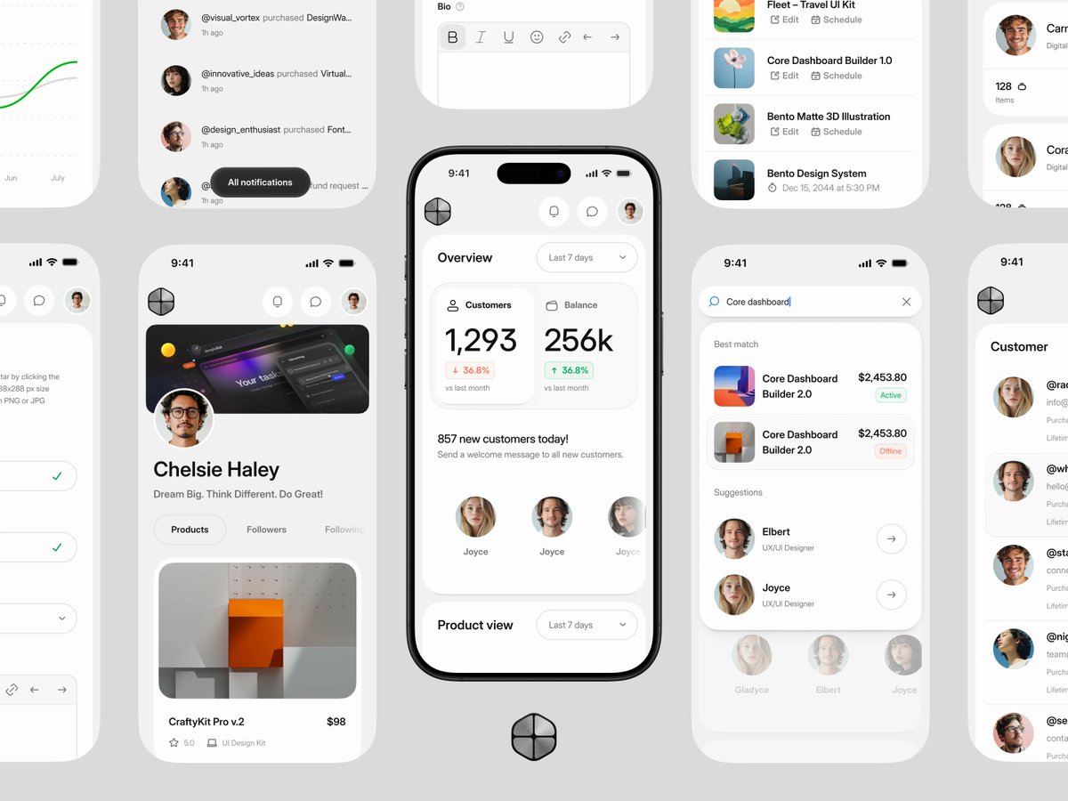Design inspiration by Tran Mau Tri Tam ✪