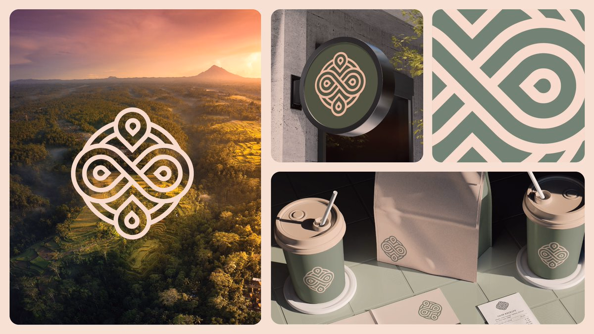 One from the drafts. Part of a branding project for a Bali-based cl... - Fattah Zuni