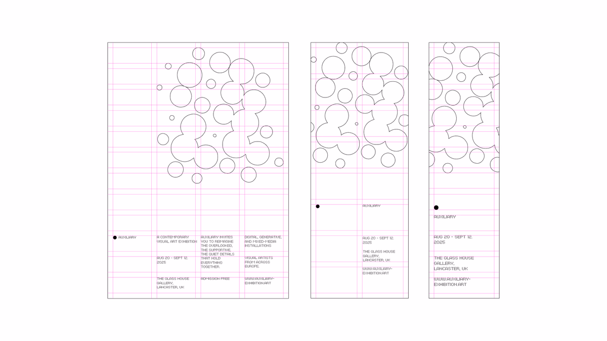 Grid study Auxiliary Design experiment day 034/365 - Fattah Zuni
