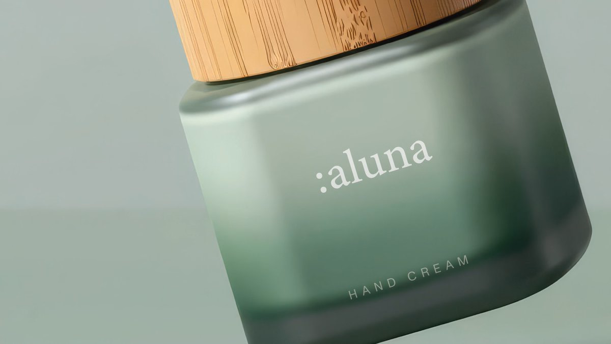 Minimal branding system for :aluna Minimal branding is trickier tha... - Fattah Zuni