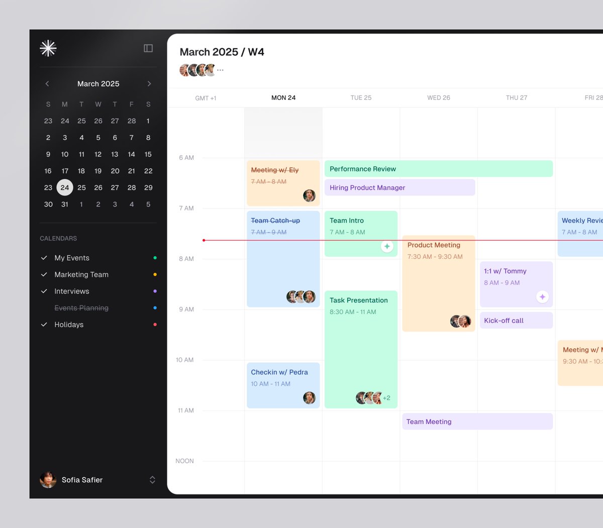 Calendar layout Built with shadcn/ui + Origin UI! - Davide Pacilio