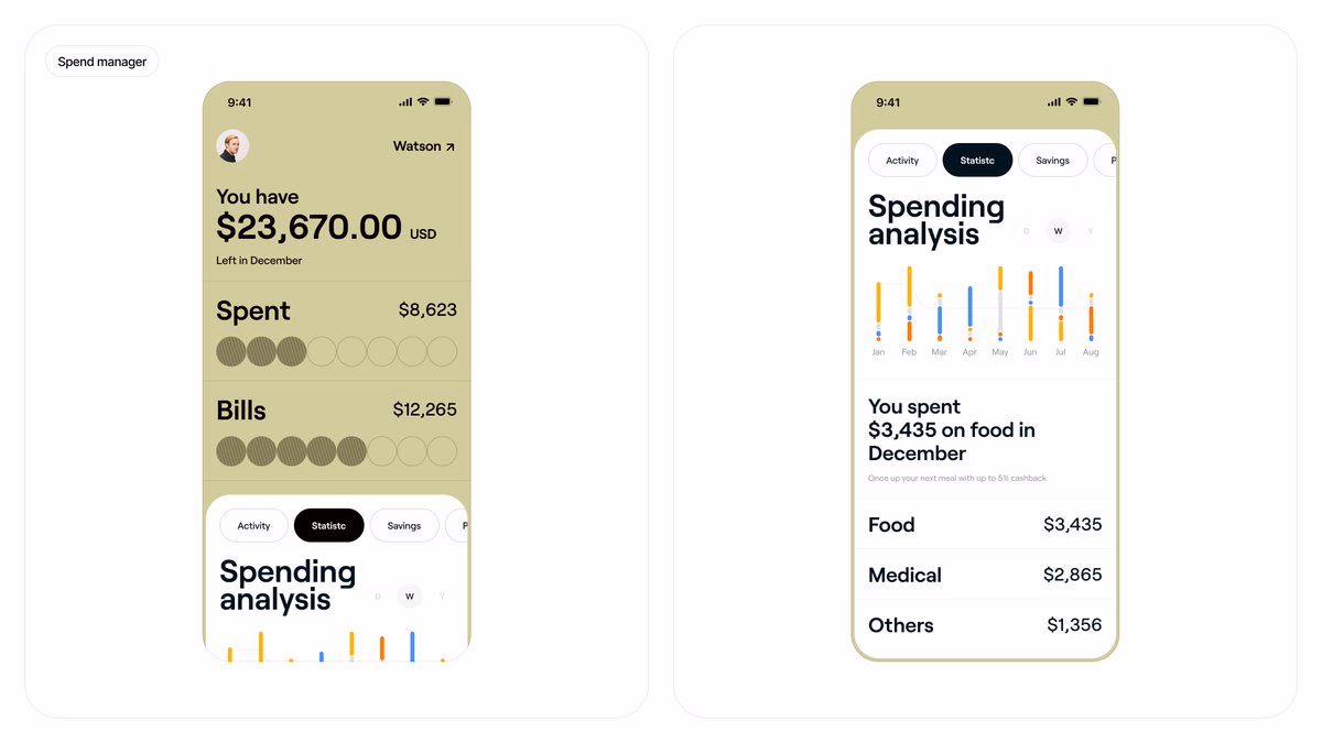 Spend Manager App - Sajon