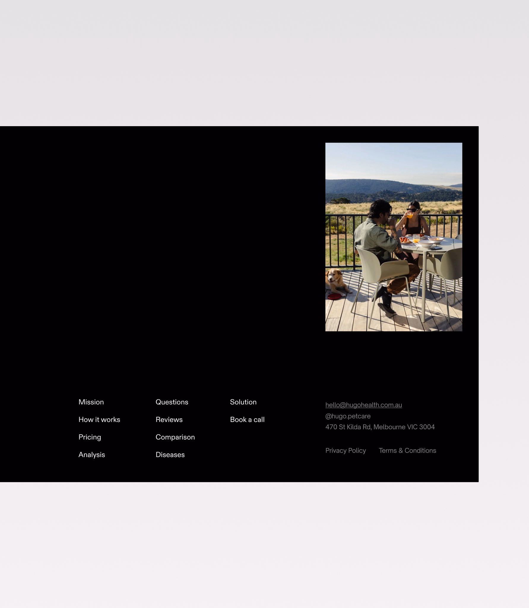 Web footer design - Bartek