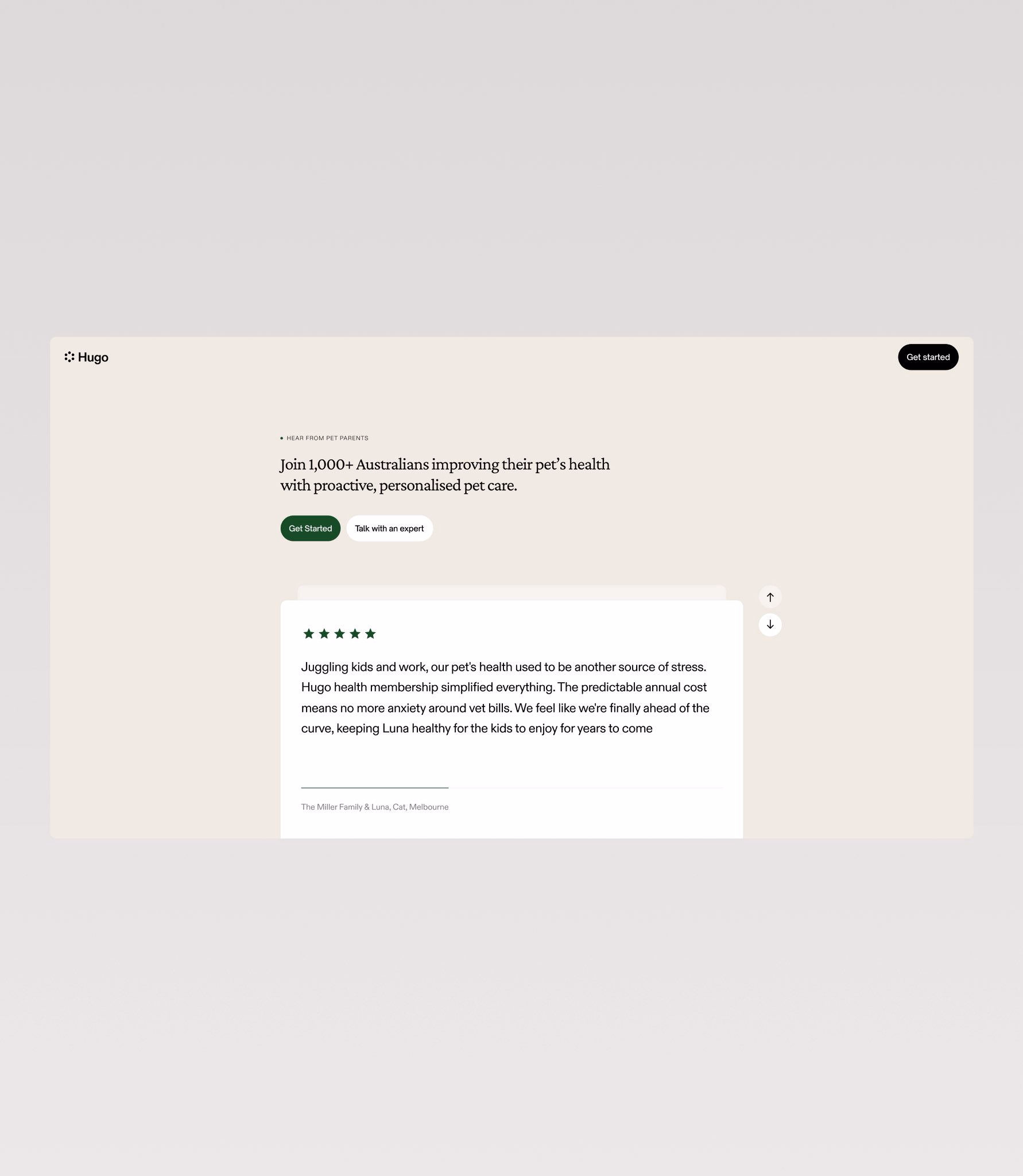 Testimonial web vs mobile breakpoint - Bartek