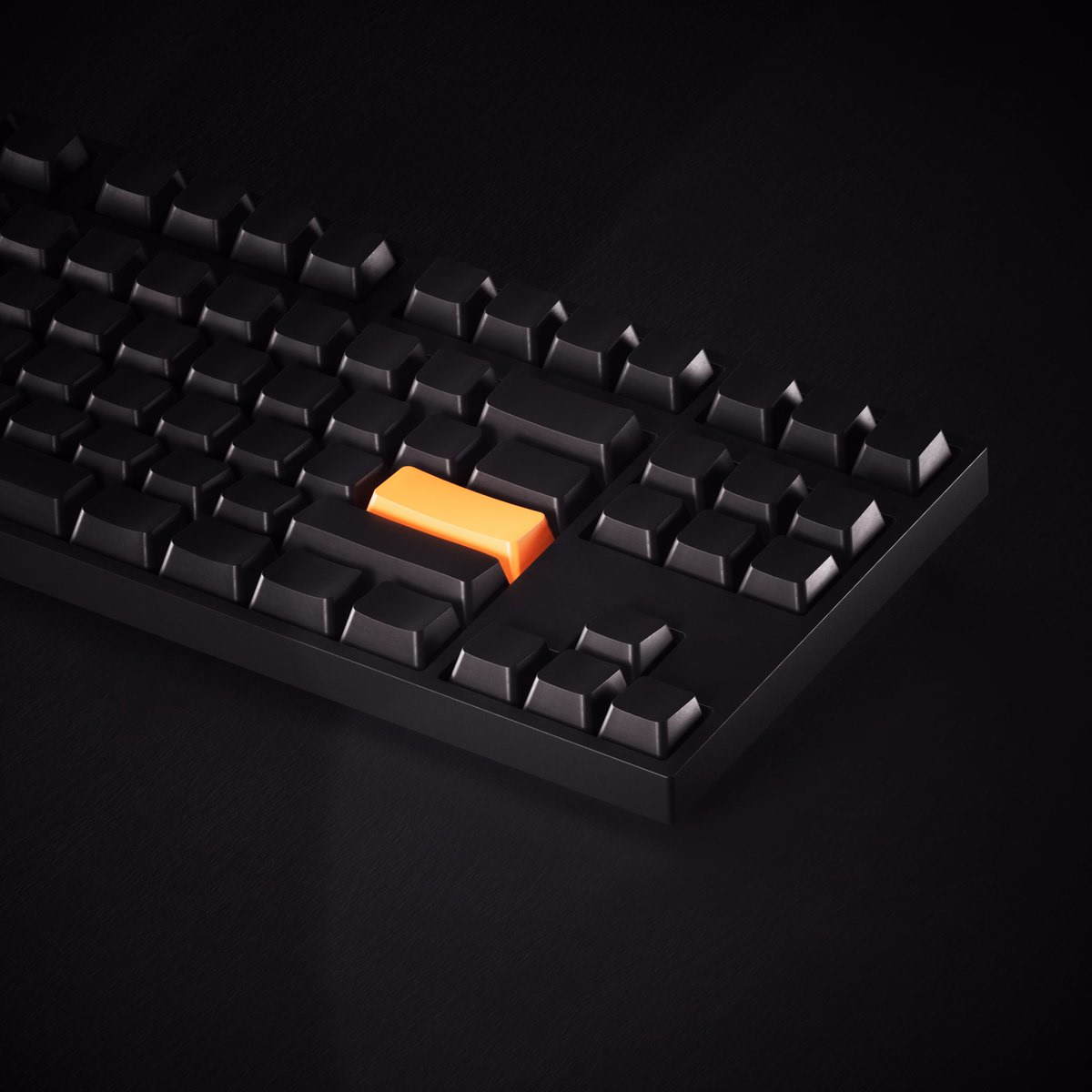 Keyboard. 3D render Practicing light techniques with Octane. Create... - JayKats