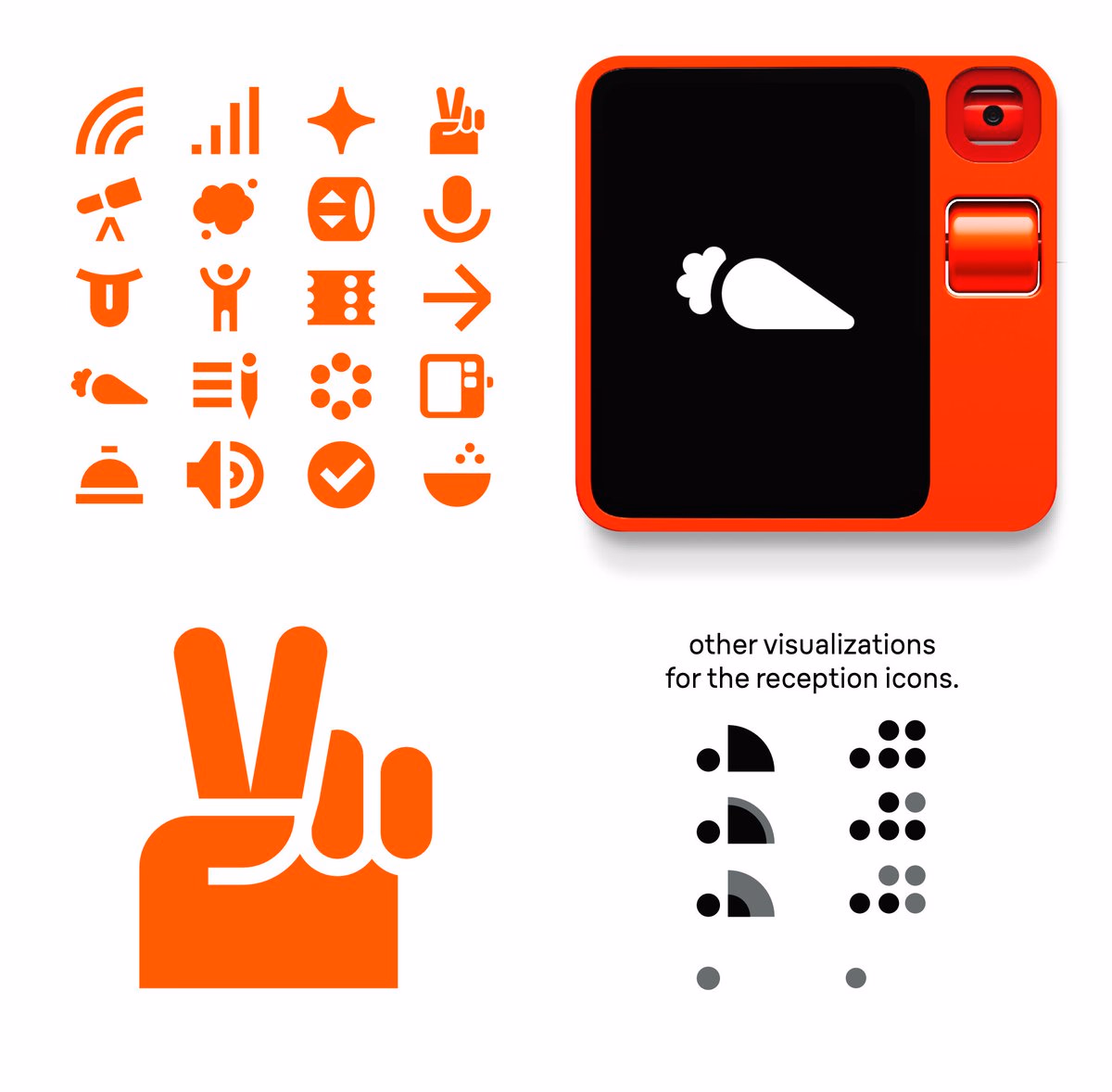 Custom icon design for http://rabbit.tech - iconwerk