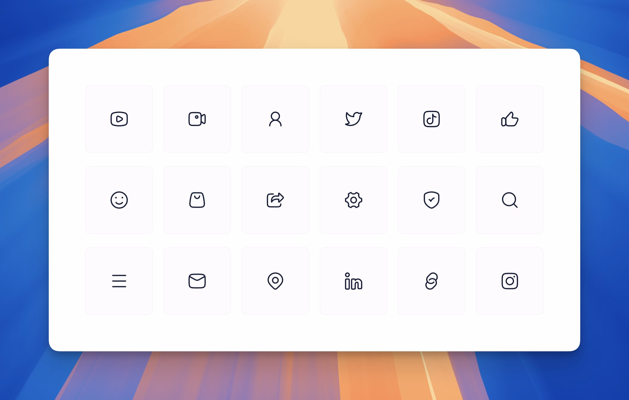 I just discovered @huge_icons and I love their rounded icons. So go... - Siddharth Borderwala
