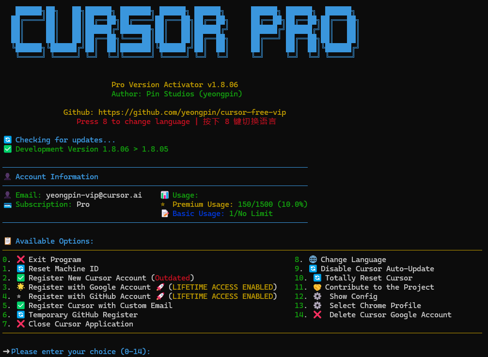 wait what, cursor pro is for free? - Prasenjit