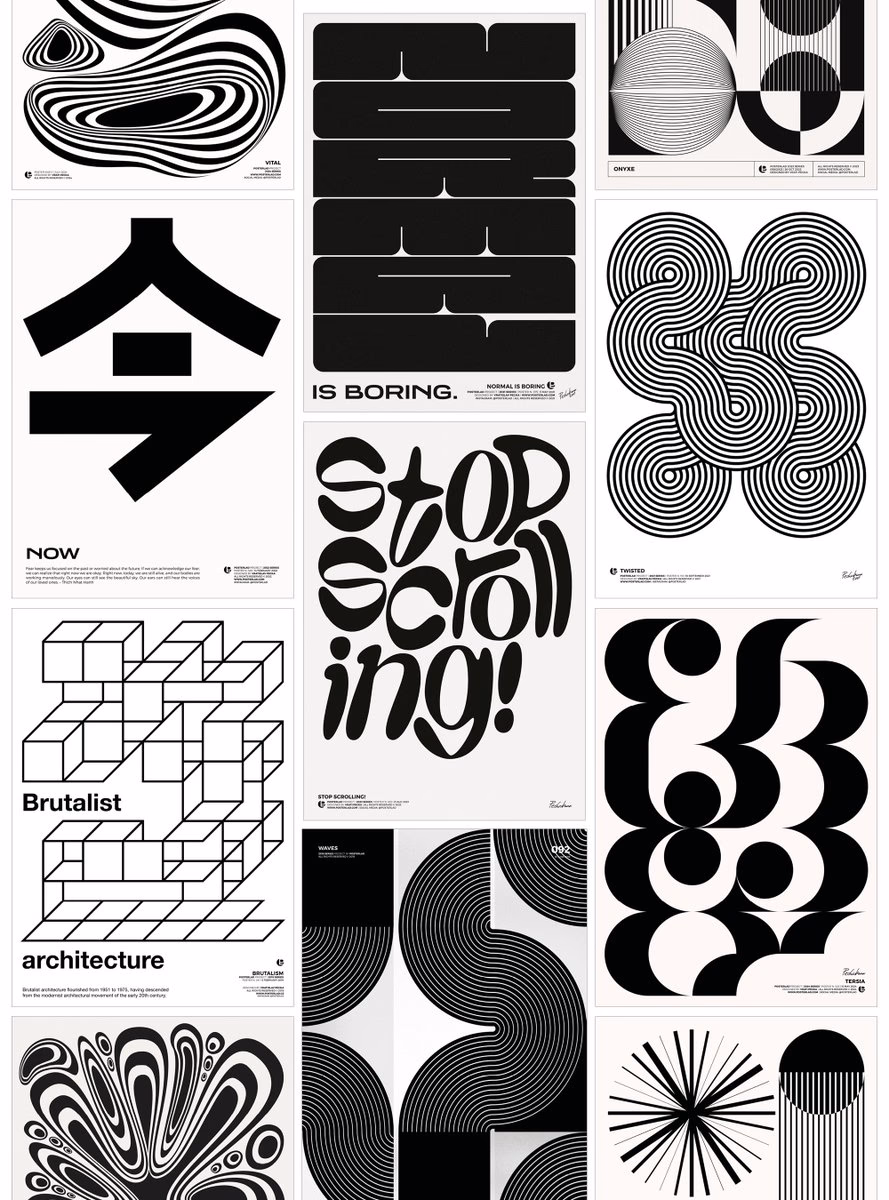 Design inspiration by posterlad
