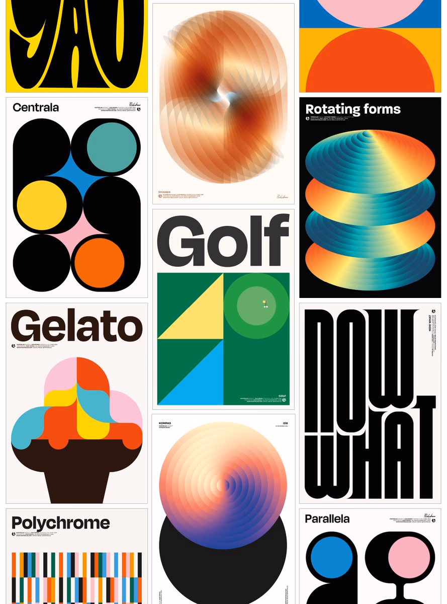 Some of my recent works. - posterlad