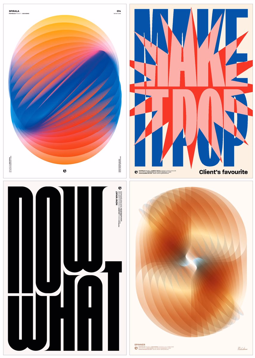 Recent works. - posterlad