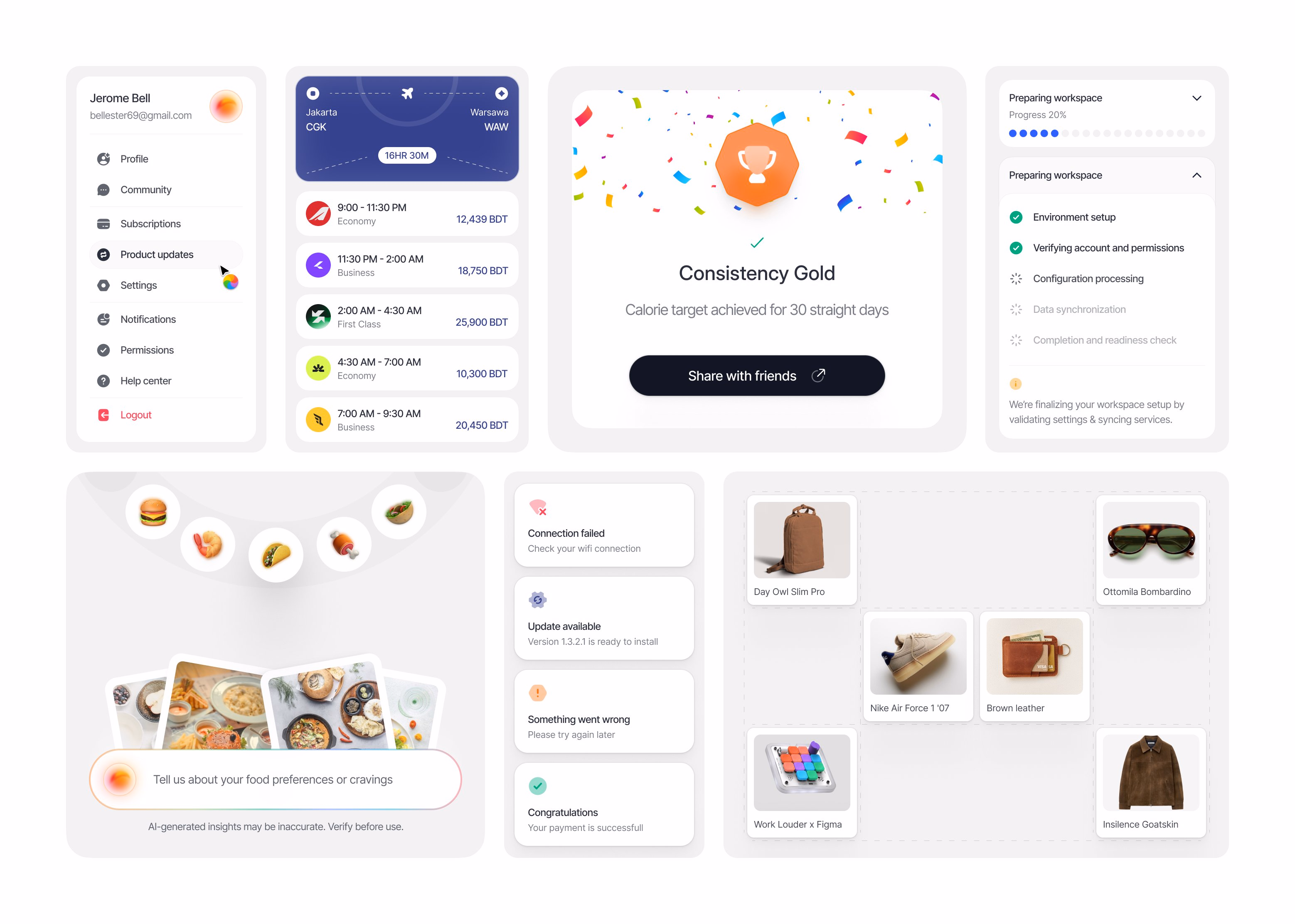 Can you imagine this UI design with motion? - Tanjim | Design Partner