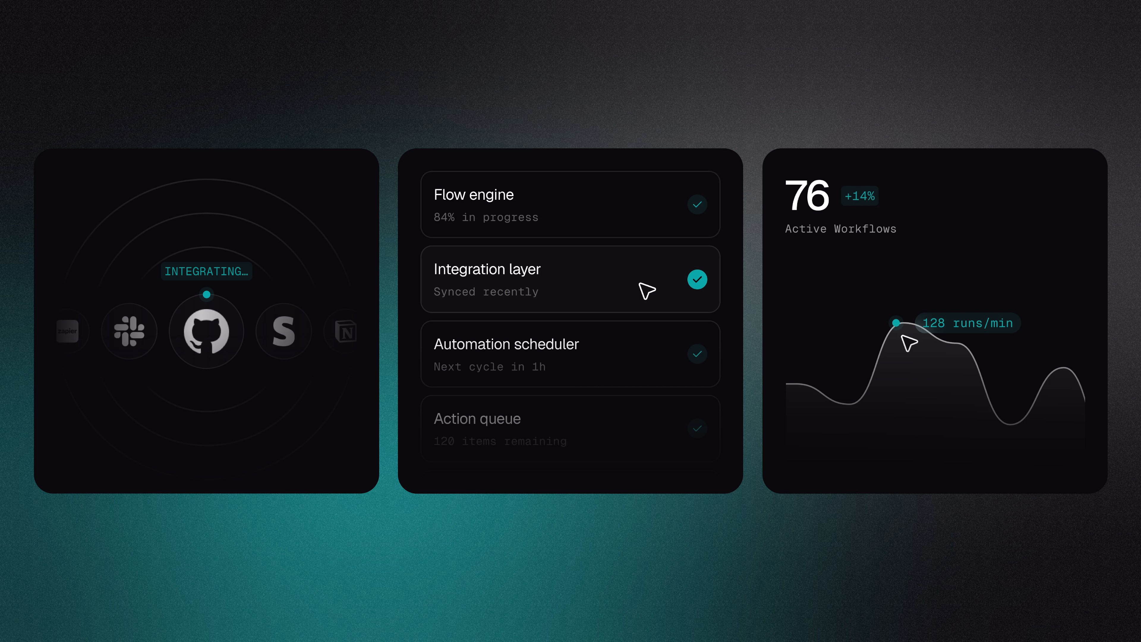 Cards from my latest Framer template. - Kadirov
