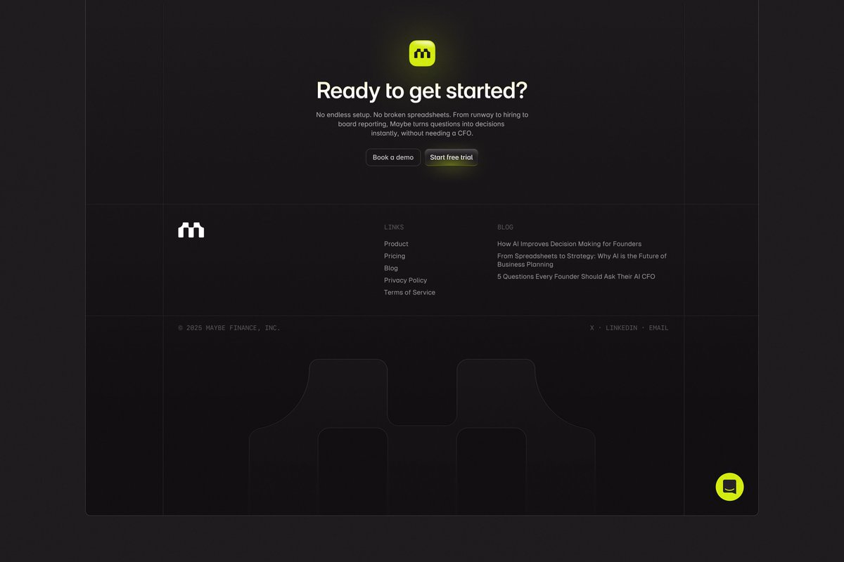 footer ◪ - Justin Farrugia