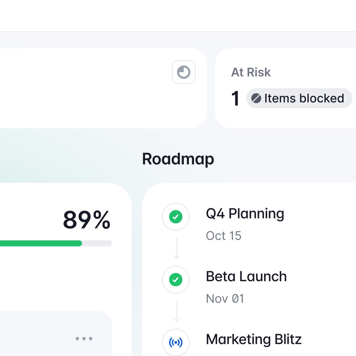 more details from the modern OKR dashboard - Michael Nowak