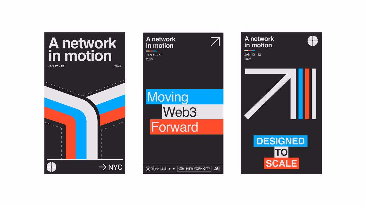 branding for a web3 conference w/ oakline studio - kushal
