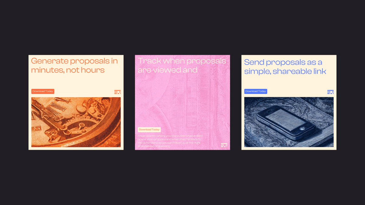 Social media assets exploration for a proposal software - Dev Nath