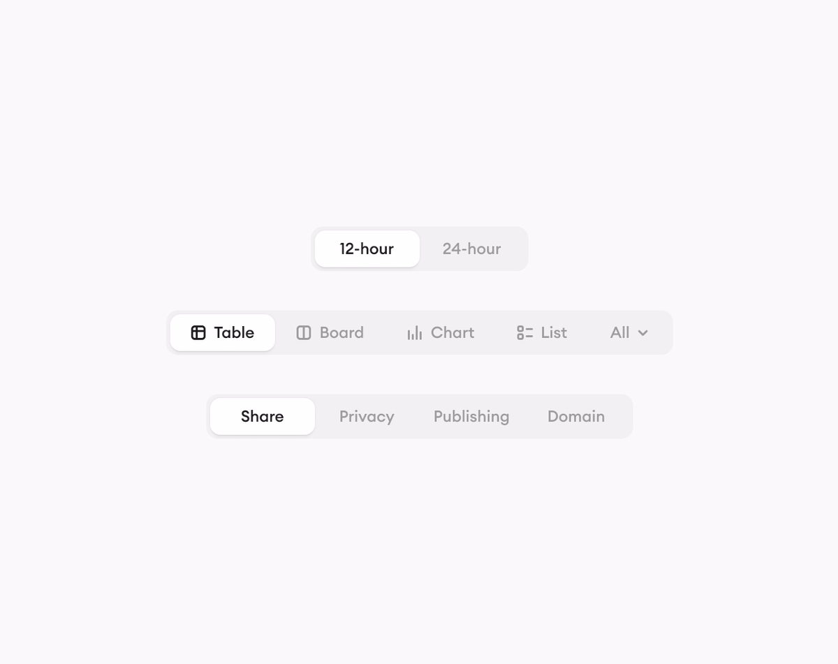 Designed these tabs for my fintech product. - Sahil Vhora