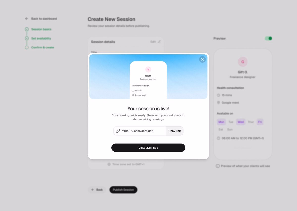 Did a neat modal design for a personal project today - gift 